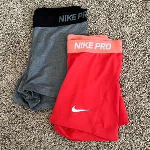 Nike Pro Spandex Shorts Bundle